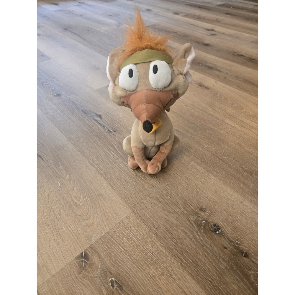 Disney Oliver & Company Tito Chihuahua Plush Vintage Stuffed Animal Toy Brown